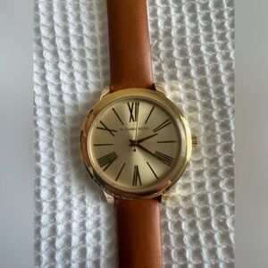 Michael Kors Leather Watch